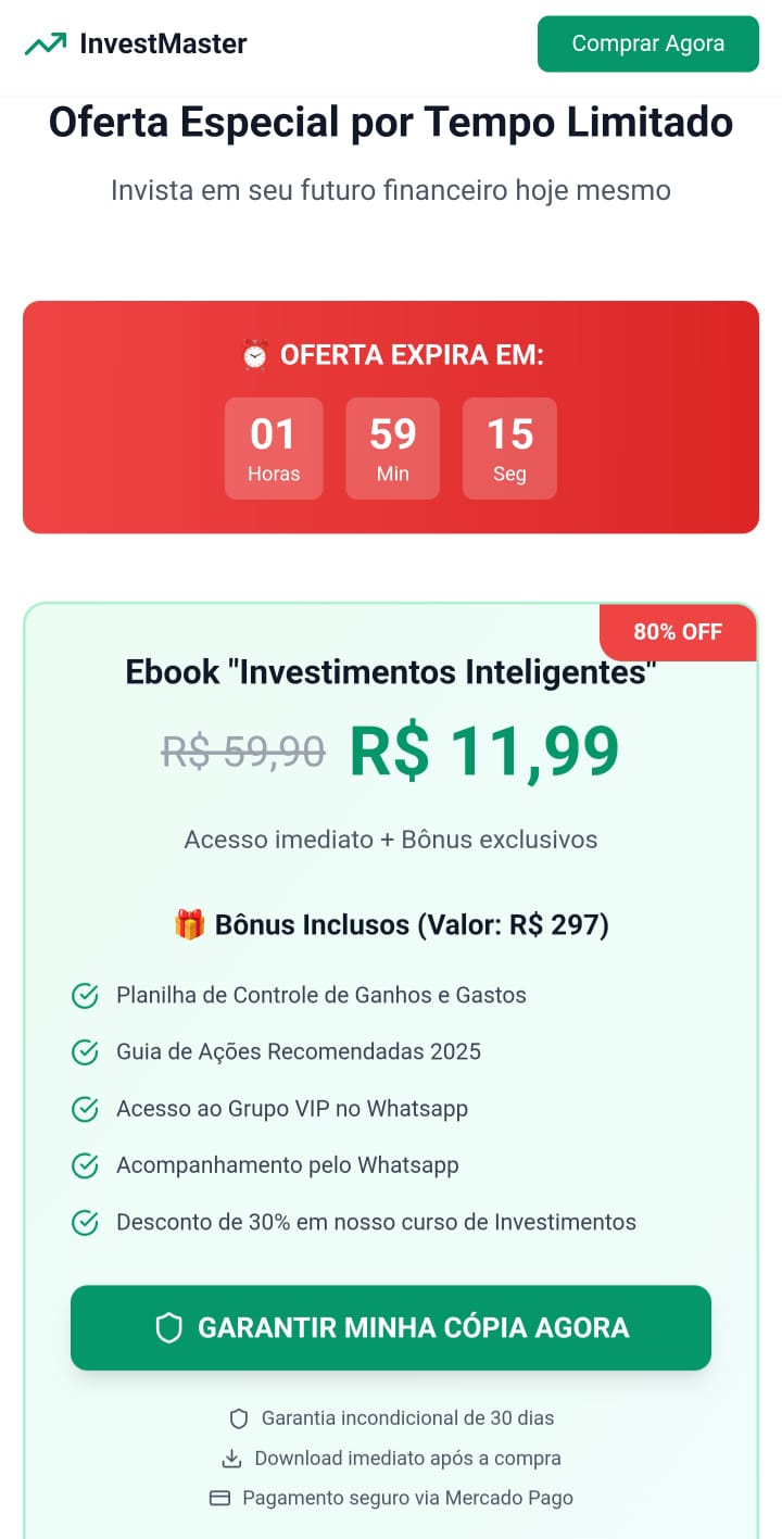 Landing Page conversão